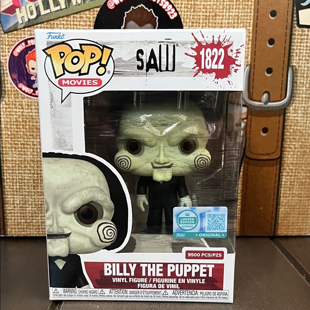 Funko Pop! Movies Billy the Puppet - Green & Black Vinyl Figure